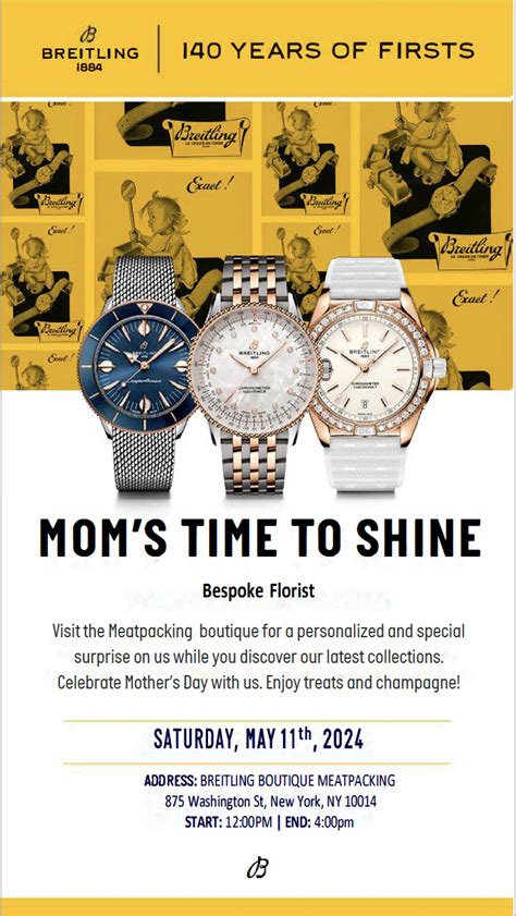 breitling mother's day 2018|Mom is the Silver Bullet. Happy Mother’s Day! : r/breitling .